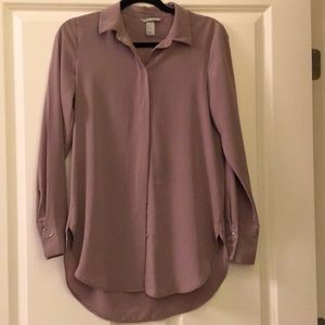 H&M button up blouse